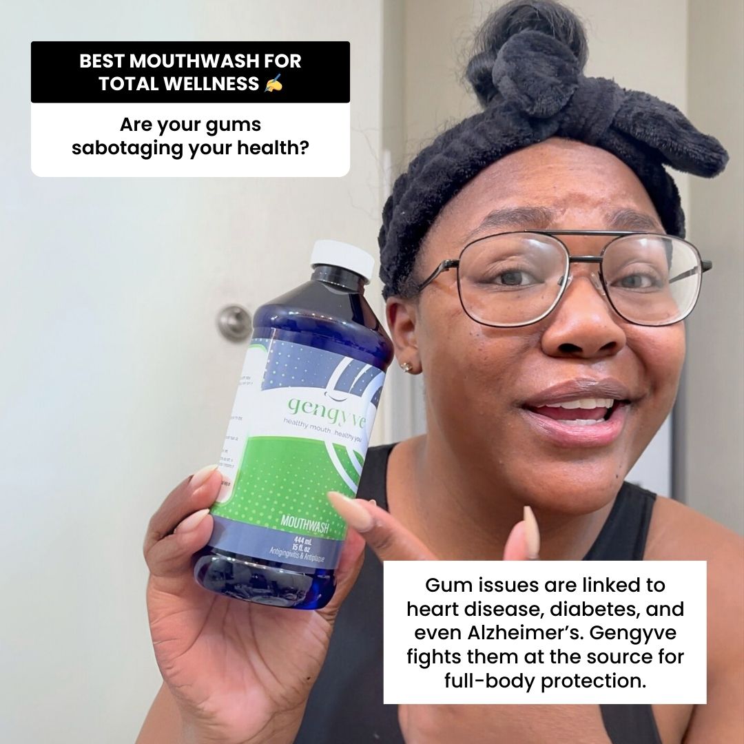 Gengyve Natural Mouthwash — Fluoride-Free Daily Oral Rinse